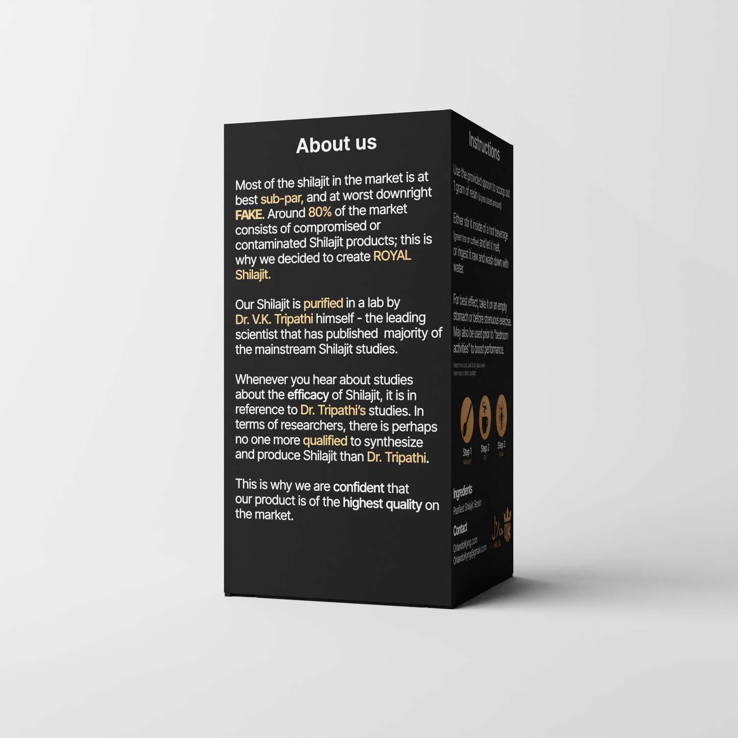 Royal Shilajit Resin